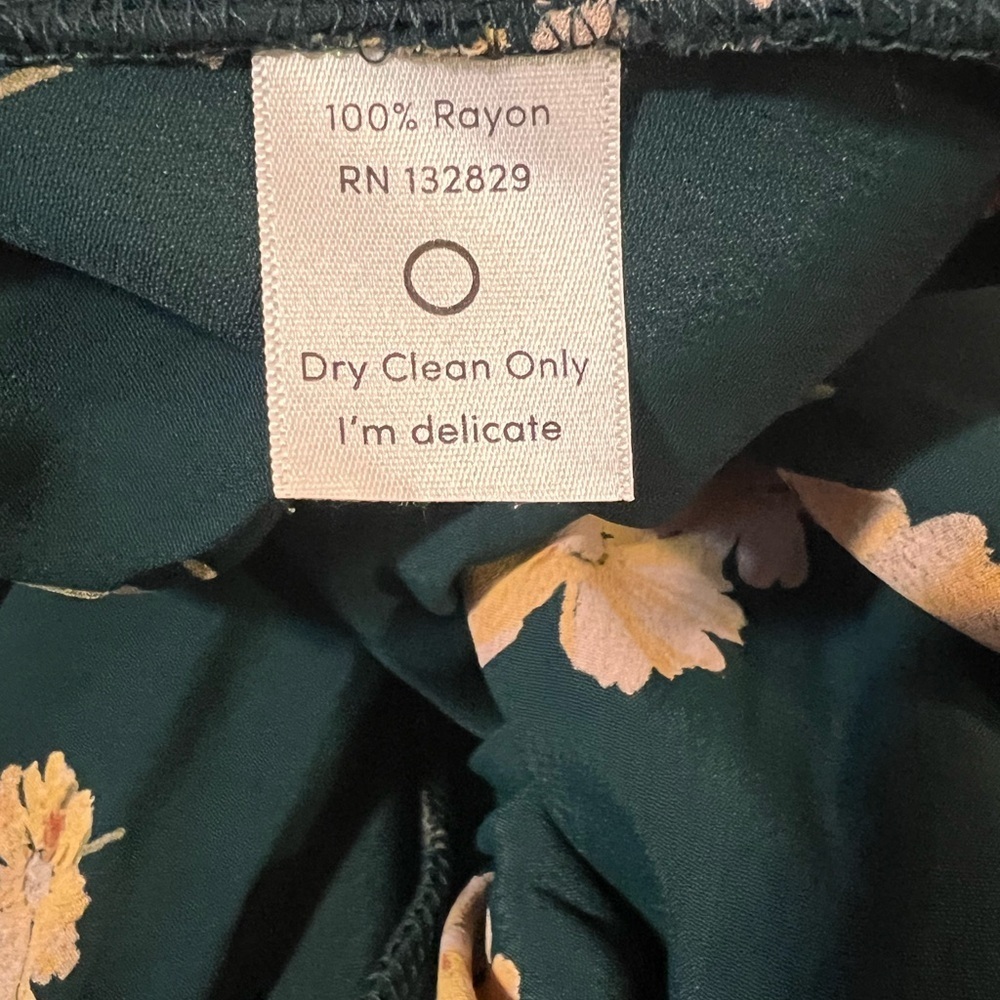 Privacy Please Plaza Kimono Dress in Sequoia Green SMALL - Picture 7 of 7